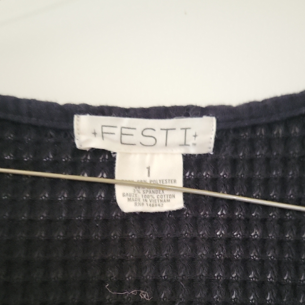 Torrid Festi Black Babydoll Sleeveless Tank Top - Picture 2 of 8